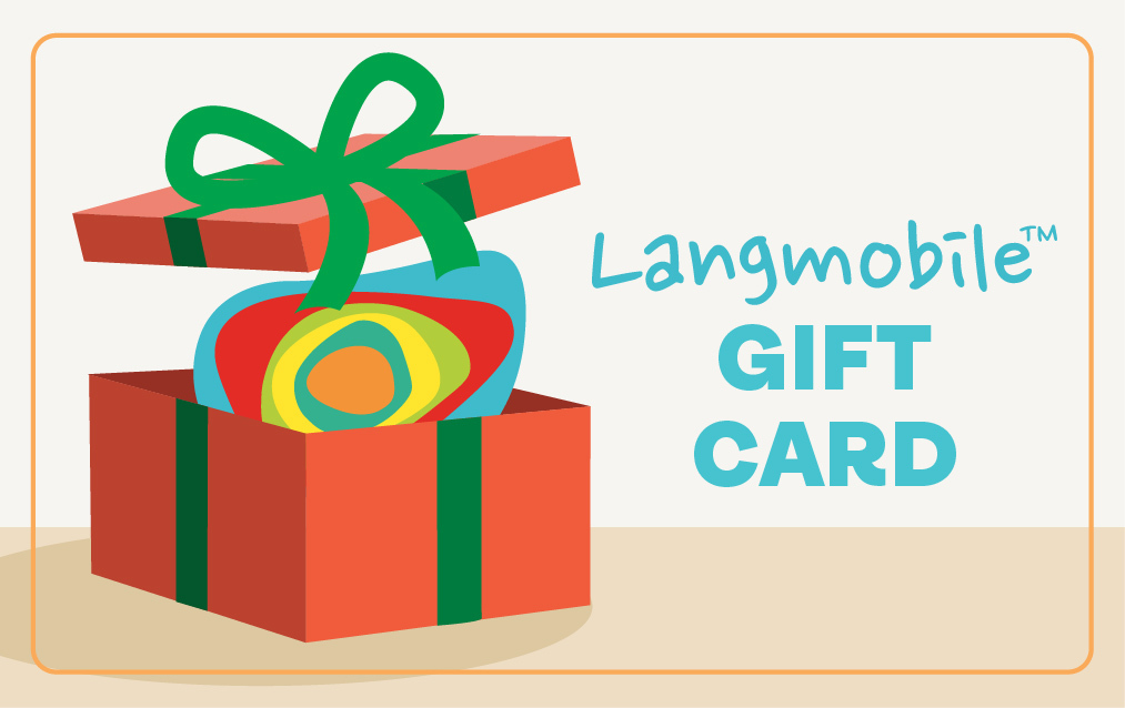 Gift card learn a language